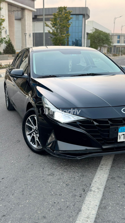 هيونداي إلنترا سى ان 7 2021 أسود أوتوماتيك مستعملة للبيع في القاهرة الكبرى ( القاهرة - الجيزة) - 7