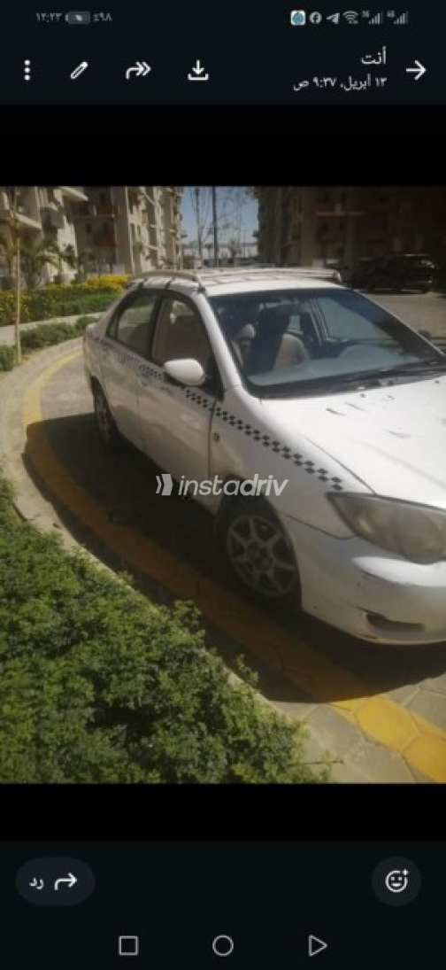 بى واى دى‬ F3 2011 أبيض أوتوماتيك مستعملة للبيع في عين شمس - 3