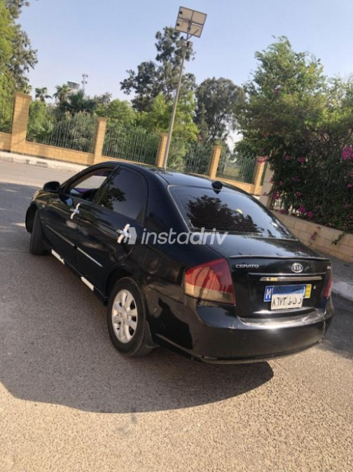 Kia Cerato 2007 Black Automatic Used for Sale in Ismailia - 4