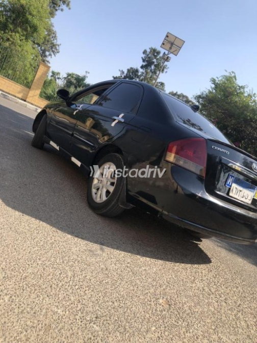 Kia Cerato 2007 Black Automatic Used for Sale in Ismailia - 5