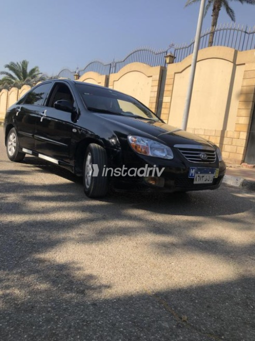 Kia Cerato 2007 Black Automatic Used for Sale in Ismailia - 6