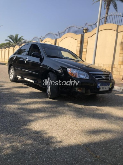 Kia Cerato 2007 Black Automatic Used for Sale in Ismailia - 7