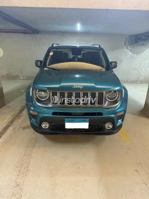 Jeep Renegade 2021 Green Automatic Used for Sale in Nasr city - 1