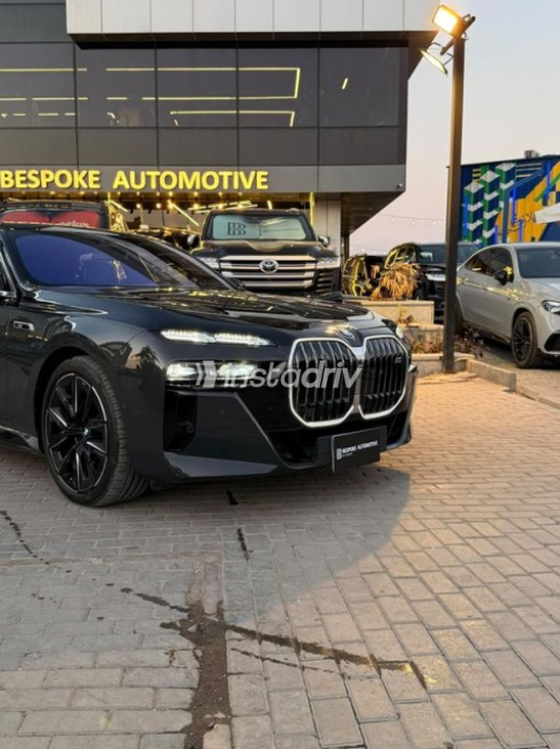 BMW 760 2024 Black Automatic Used for Sale in Cairo - 2