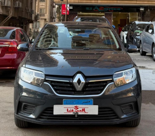 Renault Logan 2022 Gray Automatic Used for Sale in Nasr city