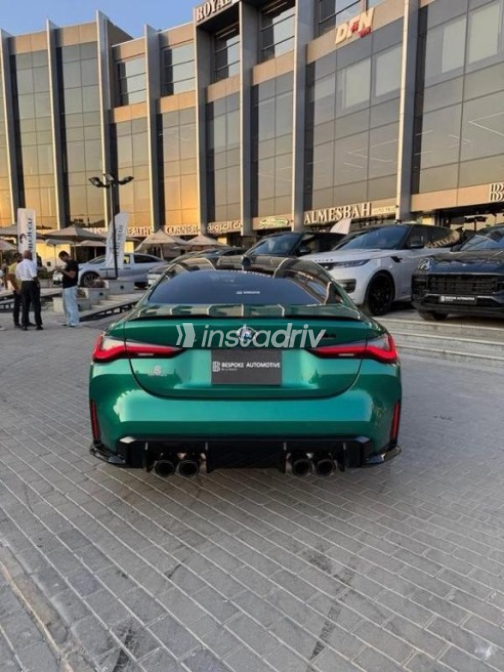 بي ام دبليو M4 2024 أخضر أوتوماتيك مستعملة للبيع في القاهرة - 10