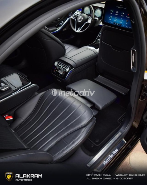 مرسيدس S 450 2023 أسود أوتوماتيك مستعملة للبيع في 6 أكتوبر - 8