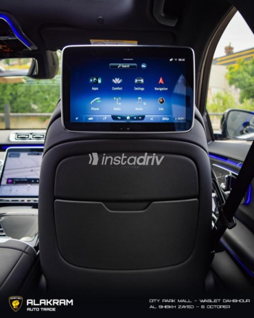 مرسيدس S 450 2023 أسود أوتوماتيك مستعملة للبيع في 6 أكتوبر - 9