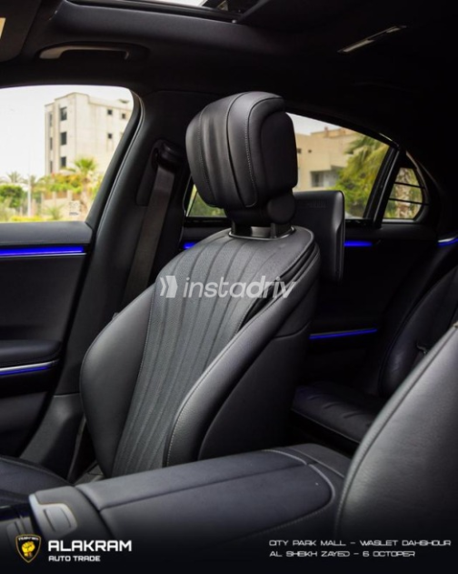 مرسيدس S 450 2023 أسود أوتوماتيك مستعملة للبيع في 6 أكتوبر - 10