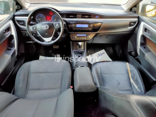 Toyota Corolla 2015 Black Automatic Used for Sale in Maadi - 8
