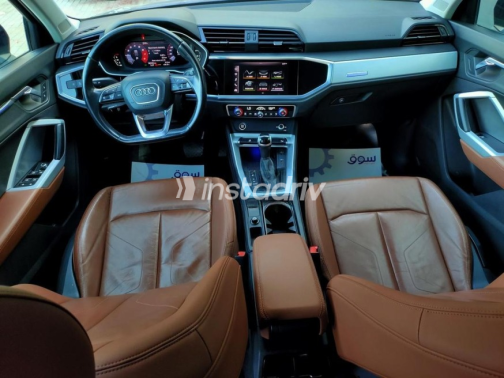 Audi Q3 2021 Dark Blue Automatic Used for Sale in Cairo - 8