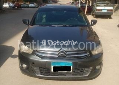 Citroën C Elysee 2014 Gray Automatic Used for Sale in Cairo - 1