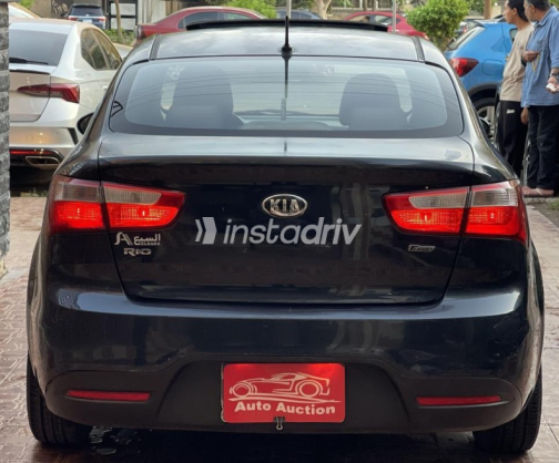 Kia Rio 2014 Gray Automatic Used for Sale in Cairo - 5