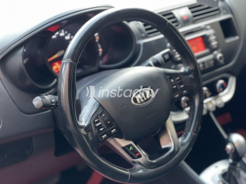 Kia Rio 2014 Gray Automatic Used for Sale in Cairo - 7