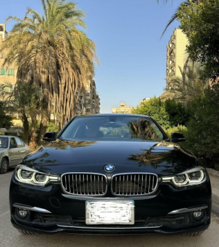 بي ام دبليو 318 2018 أسود أوتوماتيك مستعملة للبيع في مصر الجديدة
