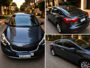 Kia Cerato 2016 Gray Automatic Used for Sale in Greater Cairo ( Cairo + Giza)