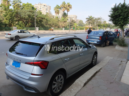 Skoda Kamiq 2021 Silver Automatic Used for Sale in Greater Cairo ( Cairo + Giza) - 3