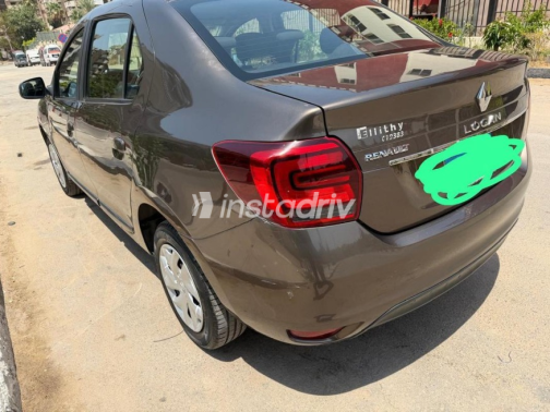Renault Logan 2019 Brown Automatic Used for Sale in Heliopolis - 6