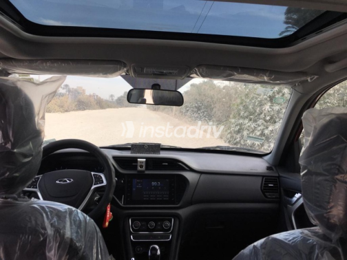 Chery Tiggo 3 2023 Dark Red Automatic Used for Sale in Sohag - 3