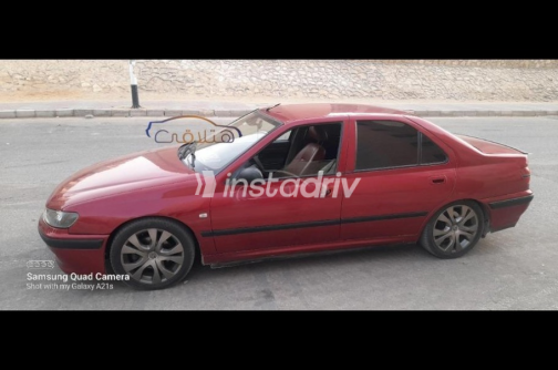 بيجو 406 2003 أحمر غامق أوتوماتيك مستعملة للبيع في القاهرة - 7