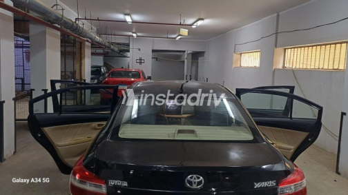 Toyota Yaris 2015 Black Automatic Used for Sale in Nasr city - 2