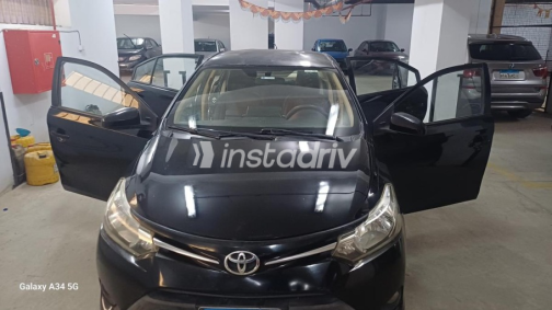 Toyota Yaris 2015 Black Automatic Used for Sale in Nasr city - 4
