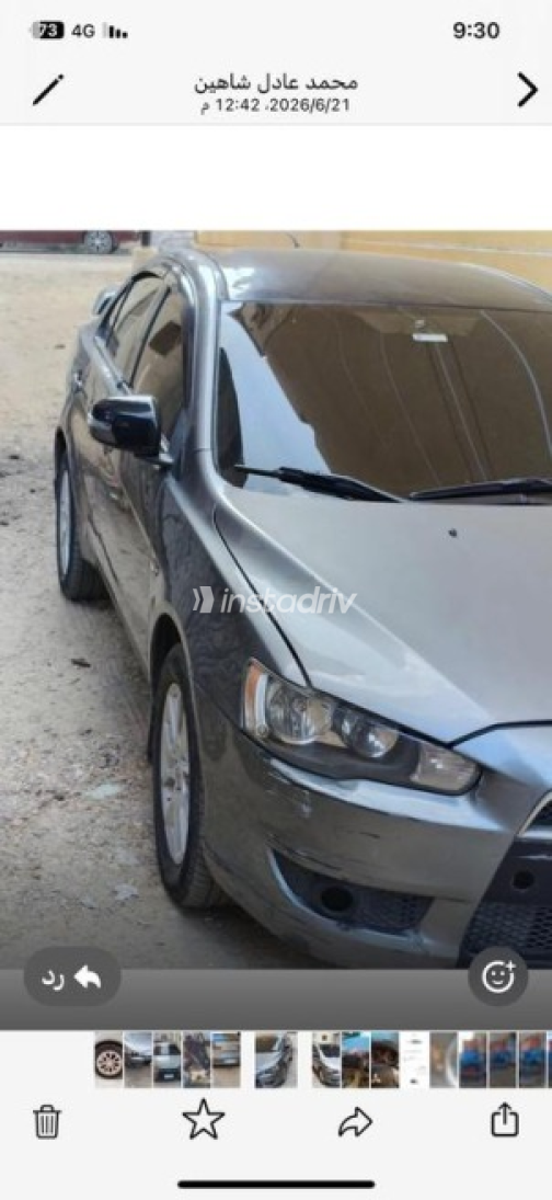 ميتسوبيشي لانسر اى اكس شارك 2016 بترولي أوتوماتيك مستعملة للبيع في الشرقية - 3