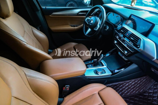 بي ام دبليو X3 M 2019 أسود أوتوماتيك مستعملة للبيع في مدينتى - 9
