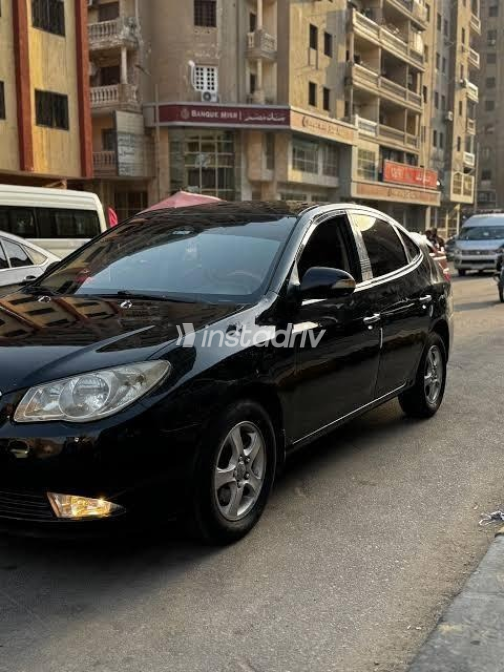 Hyundai Elantra HD 2009 Black Automatic Used for Sale in Shobra - 1