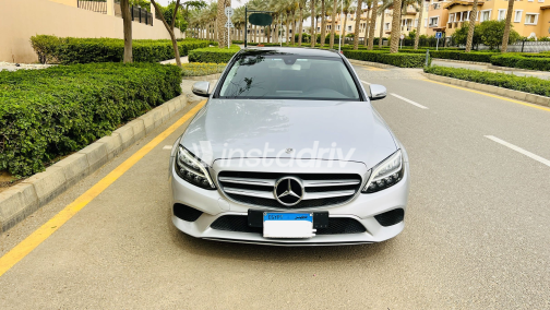 Mercedes C 180 2019 Silver Automatic Used for Sale in Greater Cairo ( Cairo + Giza) - 1