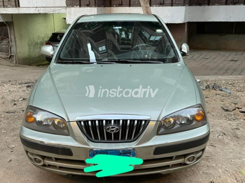 Hyundai Elantra 2006 Olive Green Automatic Used for Sale in Shobra - 1
