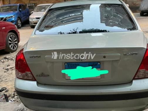 Hyundai Elantra 2006 Olive Green Automatic Used for Sale in Shobra - 2