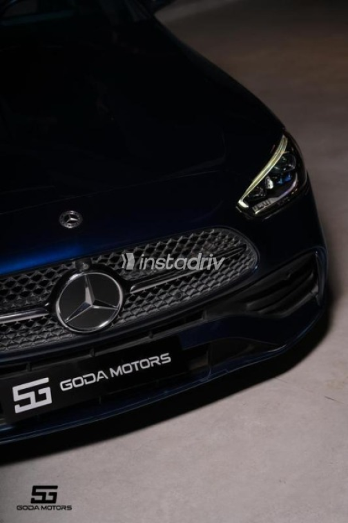 Mercedes C 200 2023 Dark Blue Automatic Used for Sale in Cairo - 3