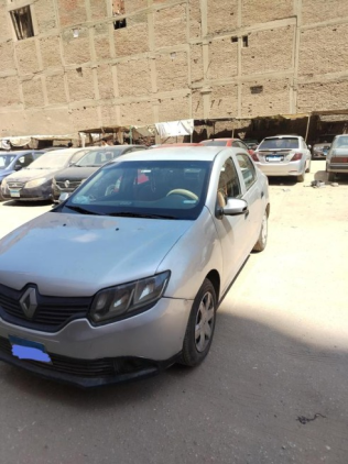 رينو لوجان 2015 فضي أوتوماتيك مستعملة للبيع في الجيزة
