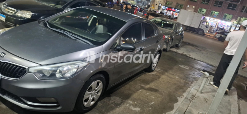 Kia Cerato 2015 Gray Automatic Used for Sale in Greater Cairo ( Cairo + Giza) - 1