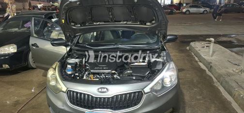 Kia Cerato 2015 Gray Automatic Used for Sale in Greater Cairo ( Cairo + Giza) - 4