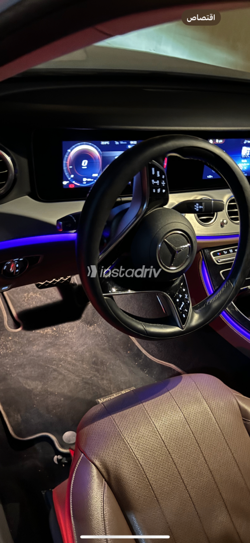 Mercedes E 200 2022 White Automatic Used for Sale in Greater Cairo ( Cairo + Giza) - 4