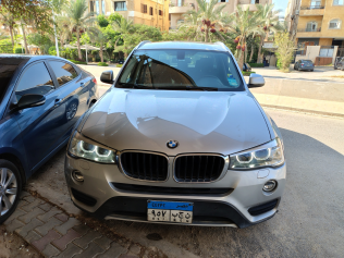 بي ام دبليو X3 2017 فضي أوتوماتيك مستعملة للبيع في القاهرة الكبرى ( القاهرة - الجيزة)
