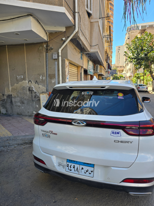 Chery Tiggo 7 pro 2022 White Automatic Used for Sale in Greater Cairo ( Cairo + Giza) - 1