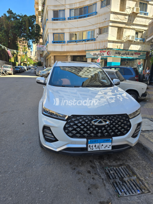Chery Tiggo 7 pro 2022 White Automatic Used for Sale in Greater Cairo ( Cairo + Giza) - 3