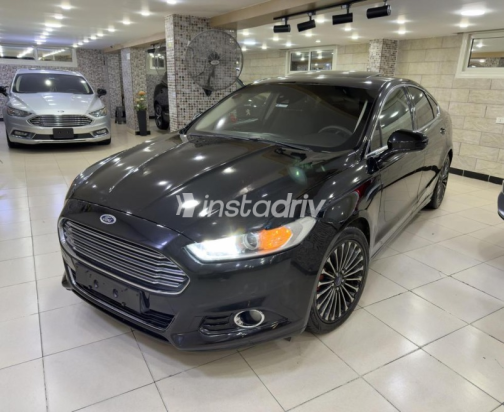 Ford Fusion 2015 Black Automatic Used for Sale in Cairo - 2