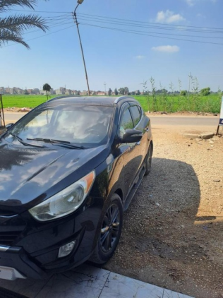 هيونداي IX 35 2015 أسود أوتوماتيك مستعملة للبيع في المنصورة