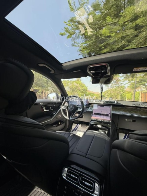 مرسيدس S 450 2023 أسود أوتوماتيك مستعملة للبيع في مدينة الشيخ زايد - 6