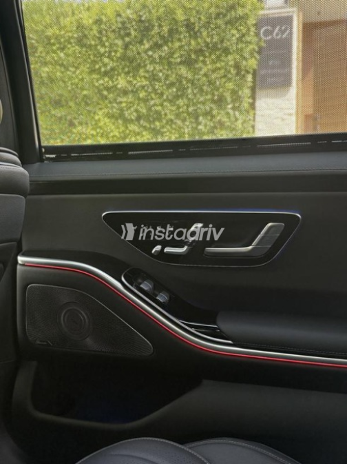 مرسيدس S 450 2023 أسود أوتوماتيك مستعملة للبيع في مدينة الشيخ زايد - 10