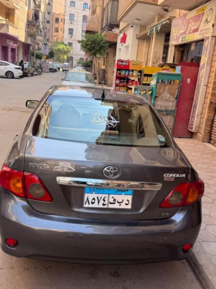 Toyota Corolla 2008 Gray Automatic Used for Sale in Banha