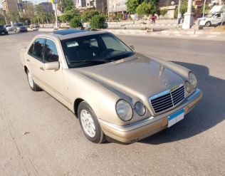 مرسيدس E 240 1999 ذهبي أوتوماتيك مستعملة للبيع في المنصورة