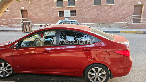 Hyundai Accent RB 2021 Red Automatic Used for Sale in Greater Cairo ( Cairo + Giza) - 6