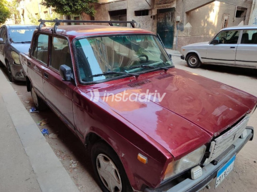 لادا 2107 2009 أحمر غامق أوتوماتيك مستعملة للبيع في عين شمس - 2