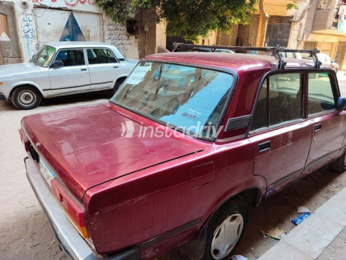 لادا 2107 2009 أحمر غامق أوتوماتيك مستعملة للبيع في عين شمس - 3