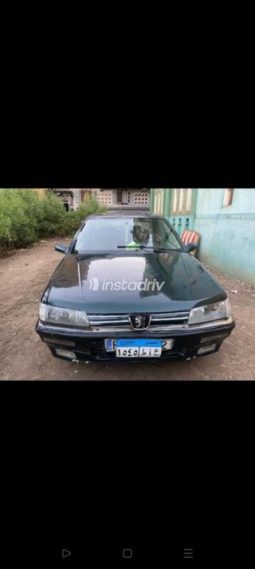 بيجو 605 1995 أخضر غامق أوتوماتيك مستعملة للبيع في زفتى - 2
